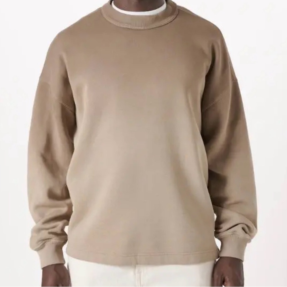 Men's Abercrombie and Fitch oversized essentials crewneck sweatshirt size s